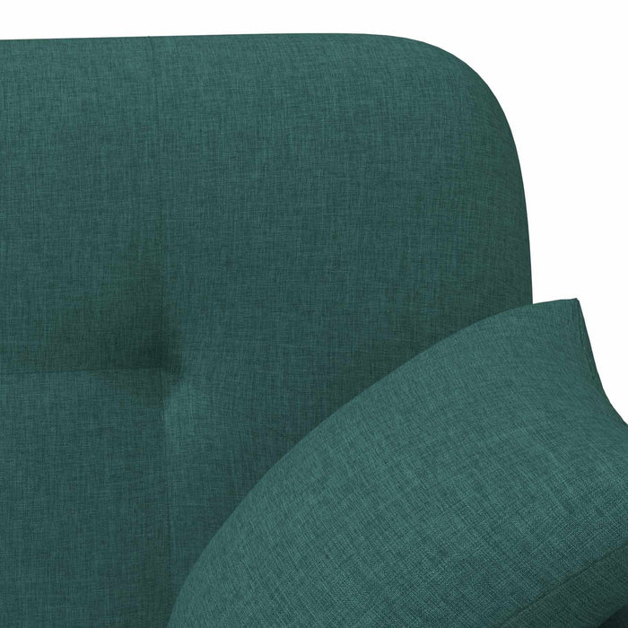 Canapea cu capitonaj butonat Verde închis 120 x 65 x 79 cm WALTI