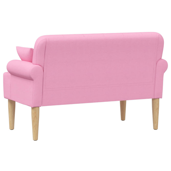 Canapea cu capitonaj butonat Roz 120 x 65 x 79 cm Țesătură WALTI