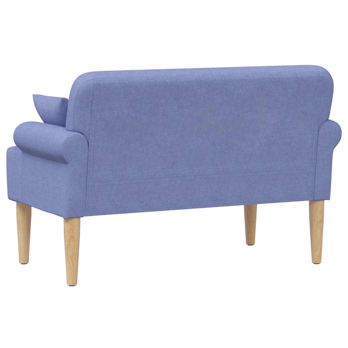 Canapea cu capitonaj butonat Albastru Jeans 120 x 65 x 79 cm WALTI