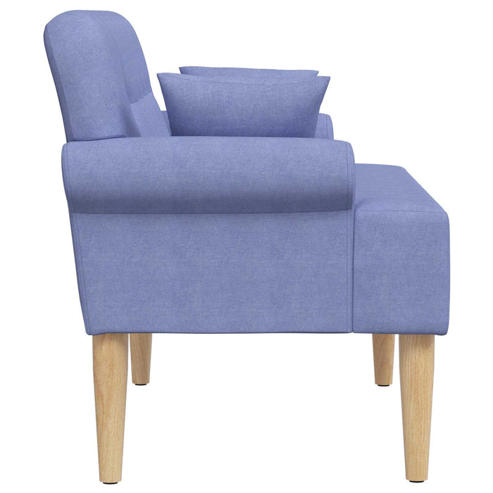 Canapea cu capitonaj butonat Albastru Jeans 120 x 65 x 79 cm WALTI