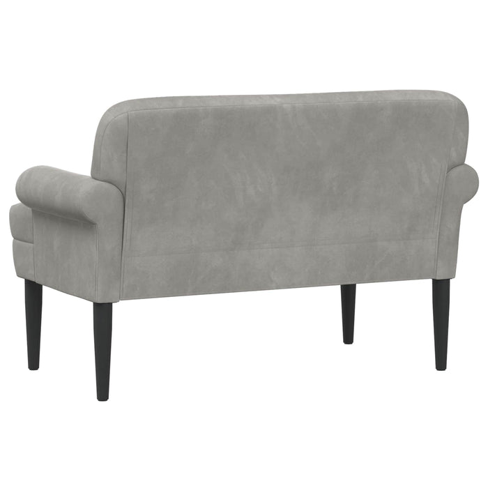 Canapea cu capitonaj butonat Gri deschis 120 x 66 x 78 cm WALTI