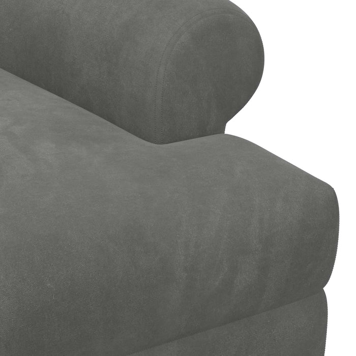 Canapea cu capitonaj butonat Gri închis 120 x 66 x 78 cm WALTI