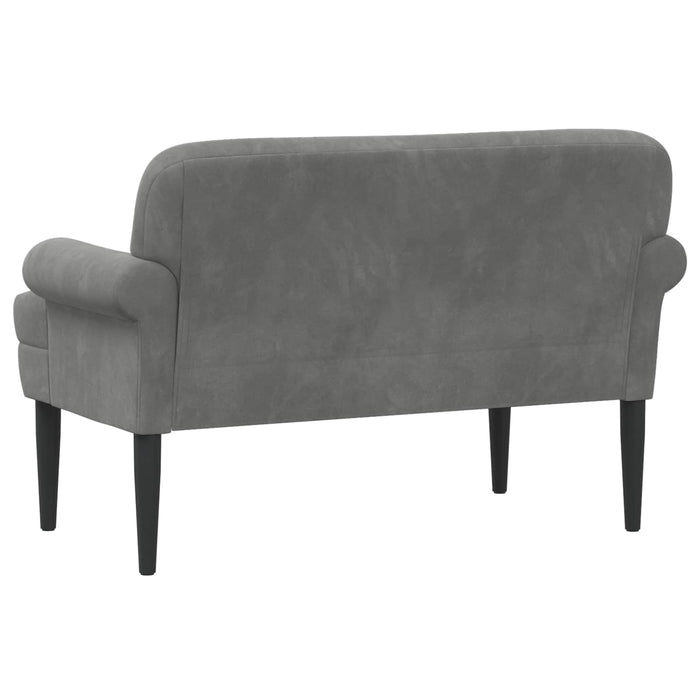 Canapea cu capitonaj butonat Gri închis 120 x 66 x 78 cm WALTI
