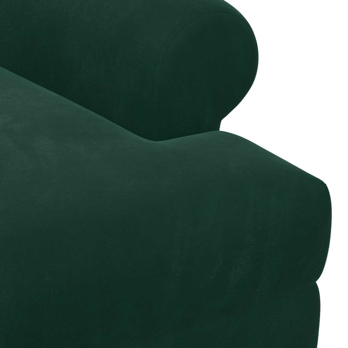 Canapea cu capitonaj butonat Verde închis 120 x 66 x 78 cm WALTI