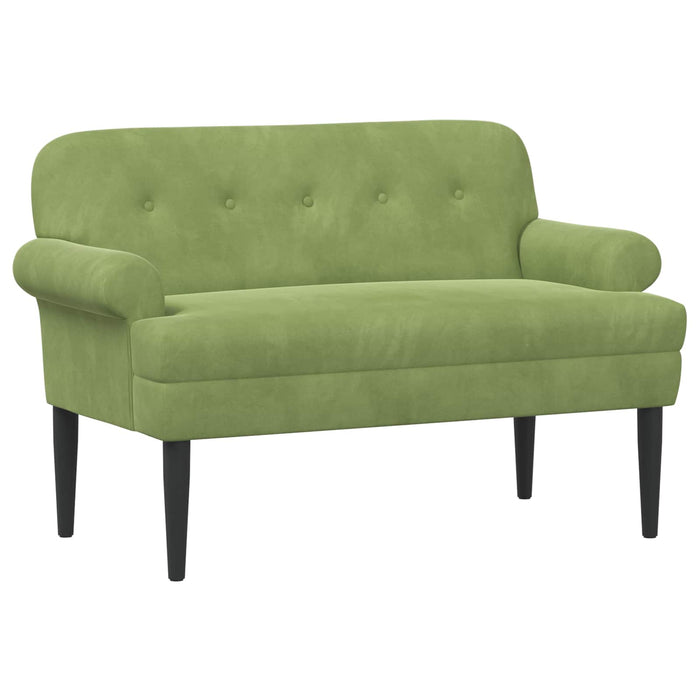 Canapea cu capitonaj butonat Verde deschis 120 x 66 x 78 cm WALTI