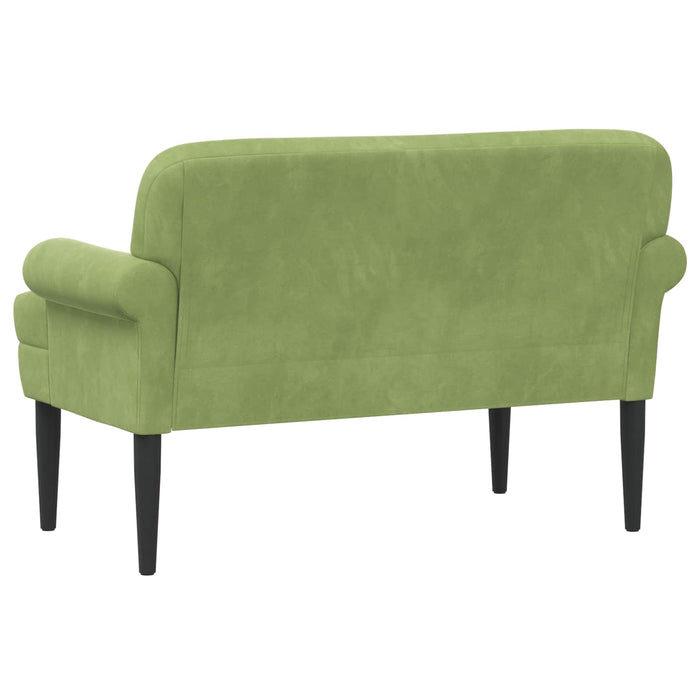 Canapea cu capitonaj butonat Verde deschis 120 x 66 x 78 cm WALTI