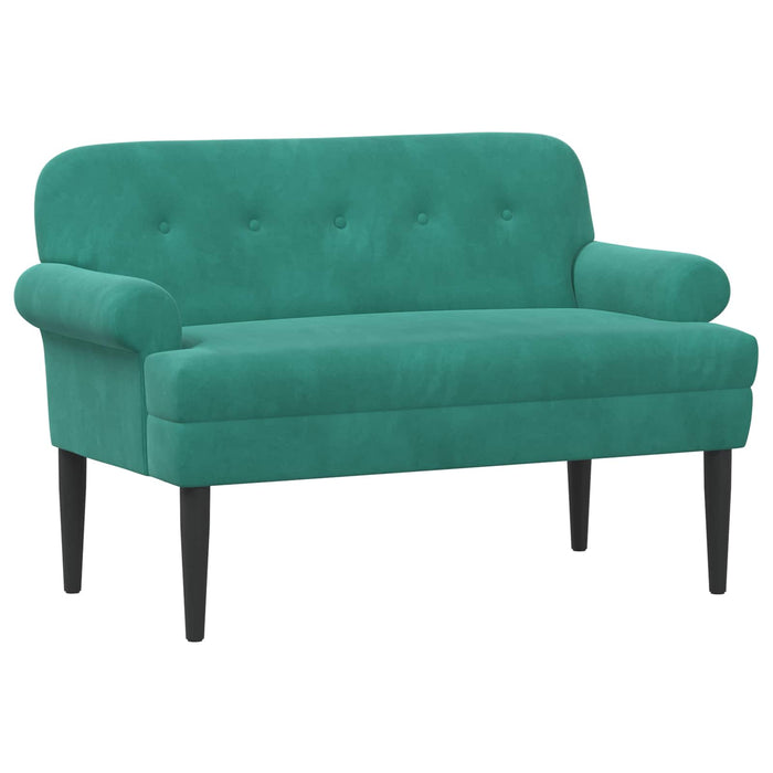 Canapea cu capitonaj butonat Turcoaz 120 x 66 x 78 cm Catifea WALTI