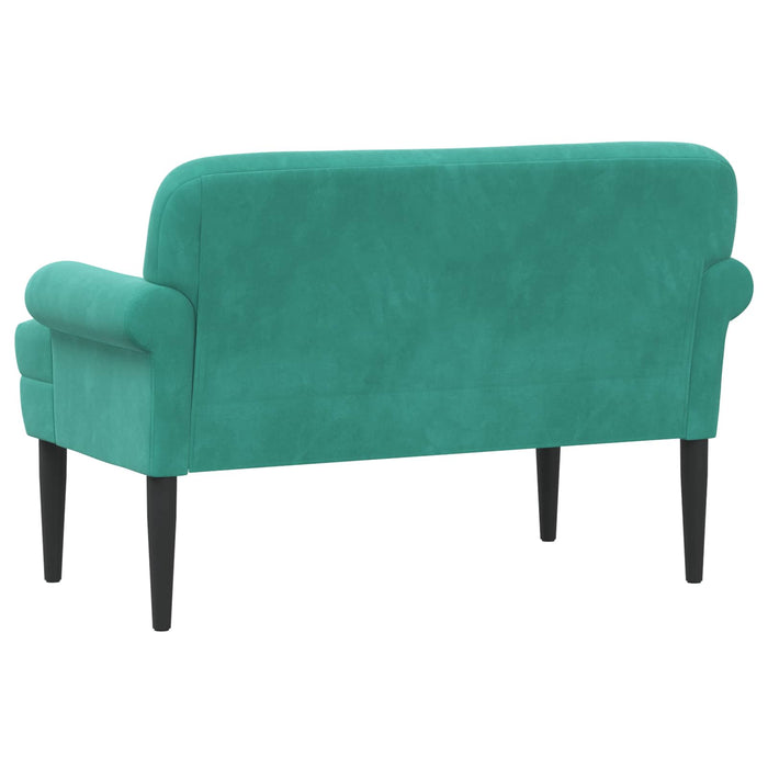 Canapea cu capitonaj butonat Turcoaz 120 x 66 x 78 cm Catifea WALTI
