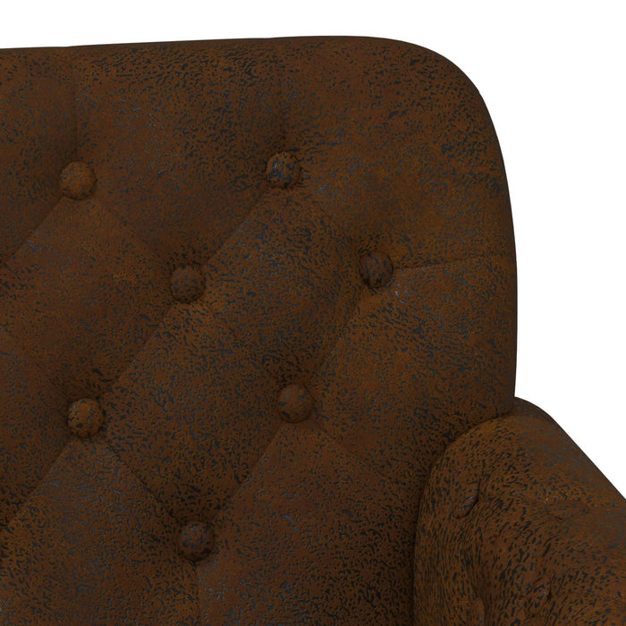 Canapea cu capitonaj butonat Maro 120 x 65 x 78 cm WALTI