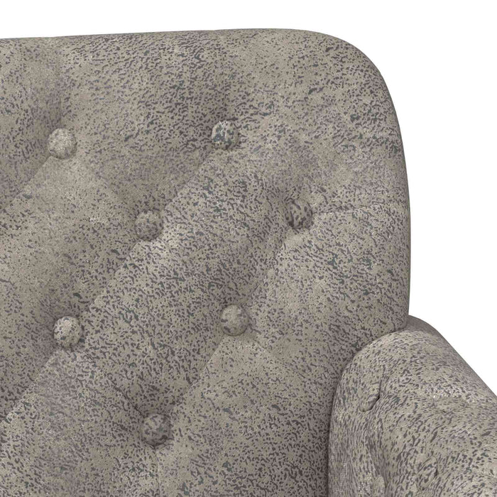 Canapea cu capitonaj butonat Gri deschis 120 x 65 x 78 cm WALTI