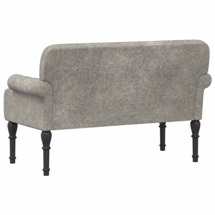 Canapea cu capitonaj butonat Gri deschis 120 x 65 x 78 cm WALTI