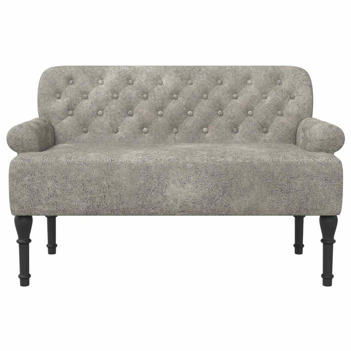 Canapea cu capitonaj butonat Gri deschis 120 x 65 x 78 cm WALTI