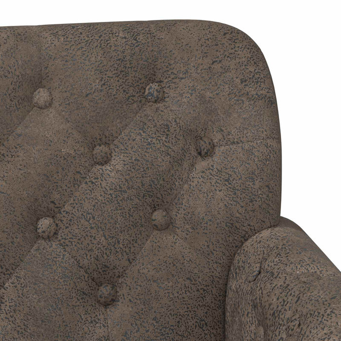 Canapea cu capitonaj butonat Gri închis 120 x 65 x 78 cm WALTI