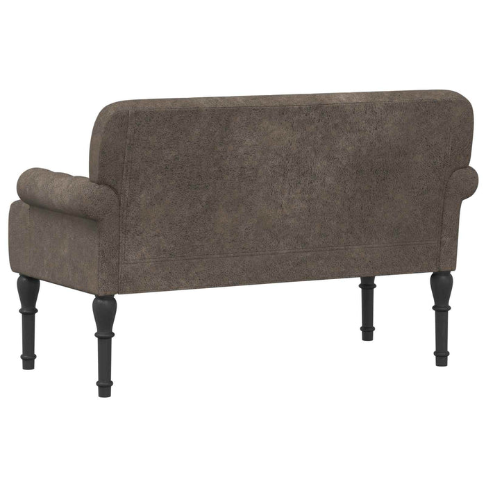 Canapea cu capitonaj butonat Gri închis 120 x 65 x 78 cm WALTI