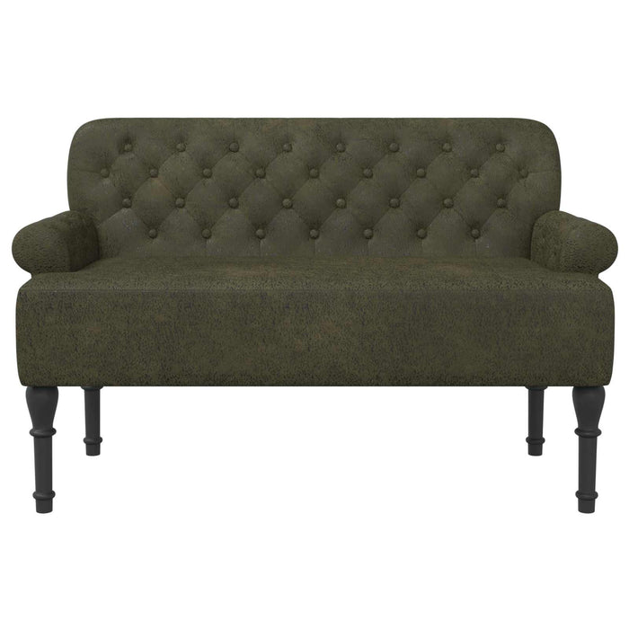 Canapea cu capitonaj butonat Verde Army 120 x 65 x 78 cm WALTI
