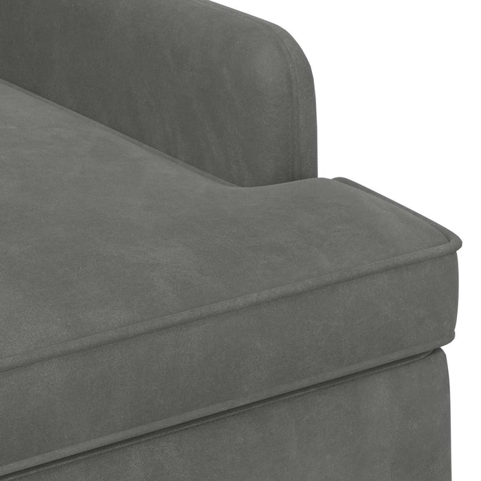Canapea cu capitonaj butonat Gri închis 111 x 65 x 79 cm WALTI