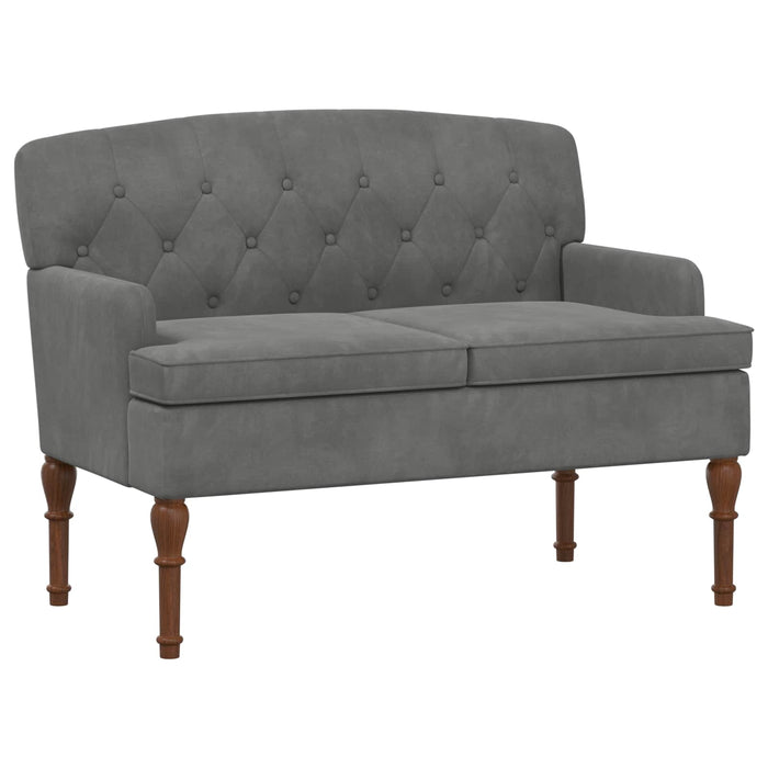 Canapea cu capitonaj butonat Gri închis 111 x 65 x 79 cm WALTI