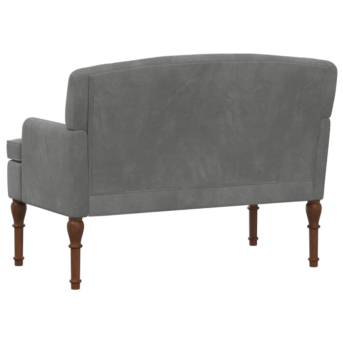 Canapea cu capitonaj butonat Gri închis 111 x 65 x 79 cm WALTI