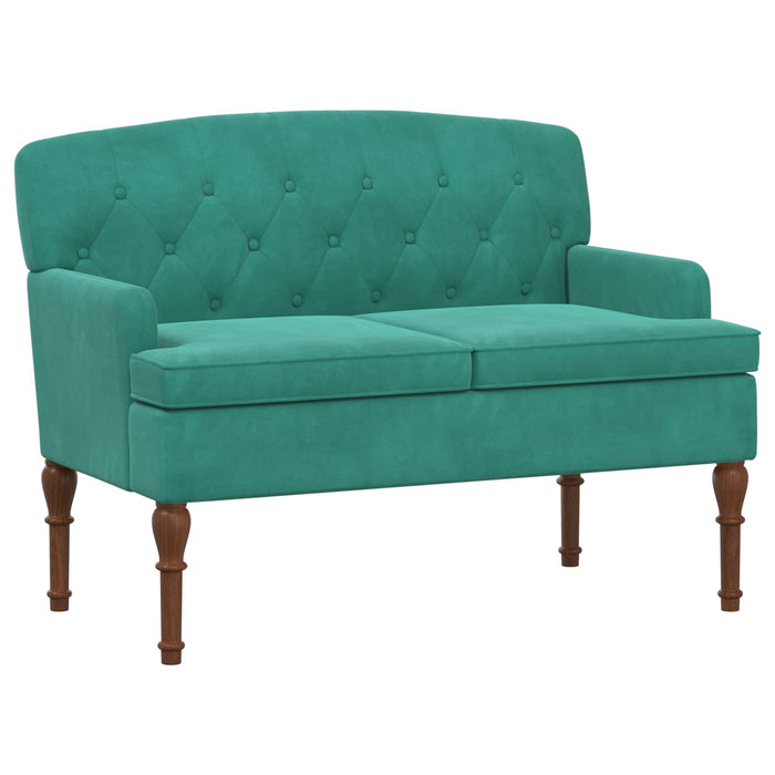 Canapea cu capitonaj butonat Turcoaz 111 x 65 x 79 cm Catifea WALTI