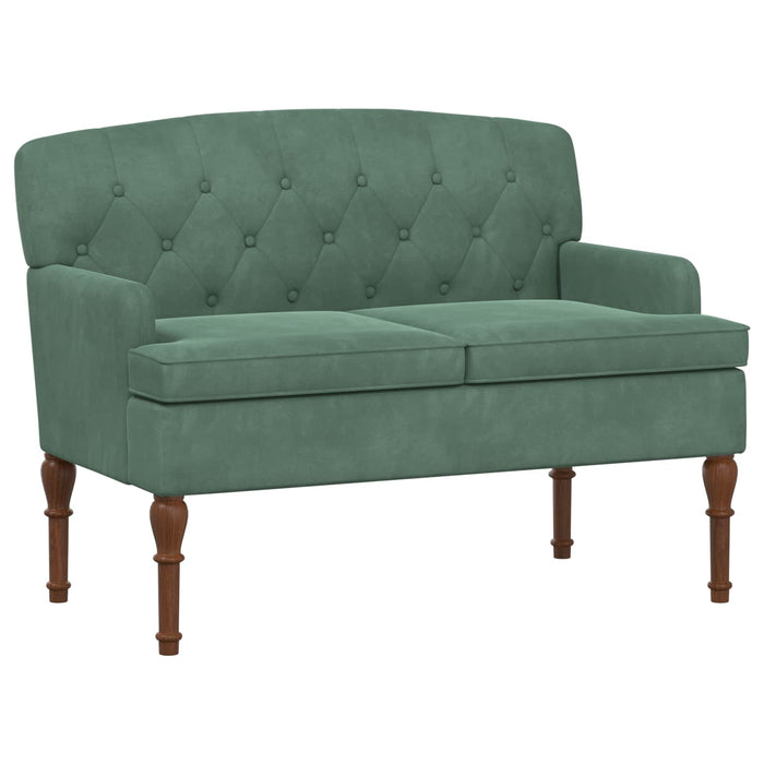 Canapea cu capitonaj butonat Verde Mării 111 x 65 x 79 cm WALTI