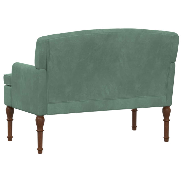 Canapea cu capitonaj butonat Verde Mării 111 x 65 x 79 cm WALTI