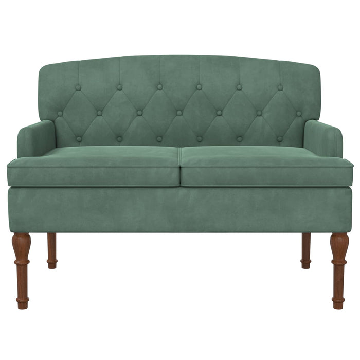 Canapea cu capitonaj butonat Verde Mării 111 x 65 x 79 cm WALTI