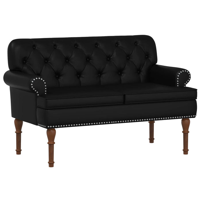 Canapea cu capitonaj butonat Negru 120 x 65 x 77 cm WALTI