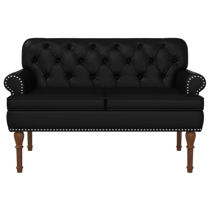Canapea cu capitonaj butonat Negru 120 x 65 x 77 cm WALTI