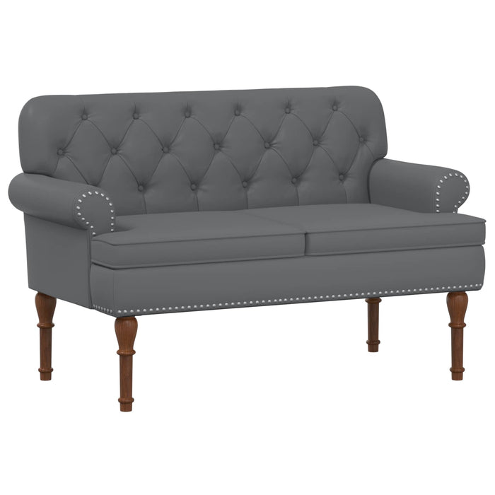 Canapea cu capitonaj butonat Gri 120 x 65 x 77 cm WALTI