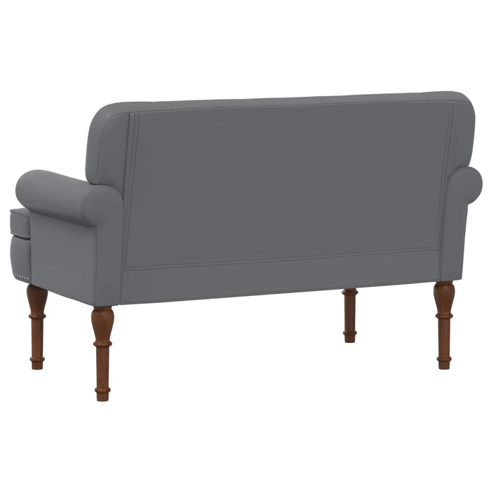 Canapea cu capitonaj butonat Gri 120 x 65 x 77 cm WALTI