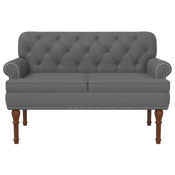 Canapea cu capitonaj butonat Gri 120 x 65 x 77 cm WALTI
