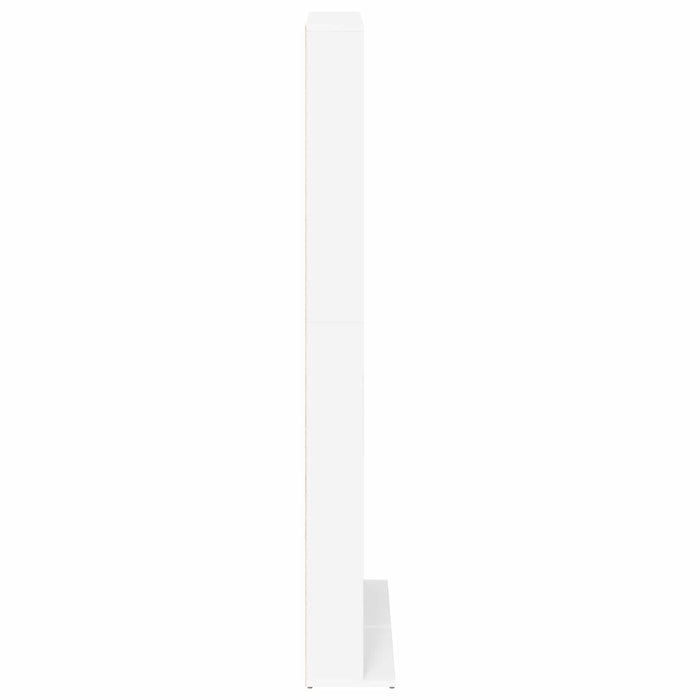 Dulap pentru CD-uri 2 buc. Alb 33 x 23,5 x 175 cm WALTI