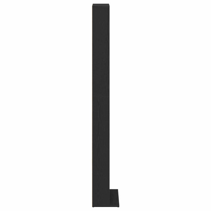 Dulap pentru CD-uri Stejar Negru 33 x 23,5 x 175 cm WALTI