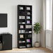 Dulap pentru CD-uri Stejar Negru 65 x 23,5 x 175 cm - WALTI WALTI
