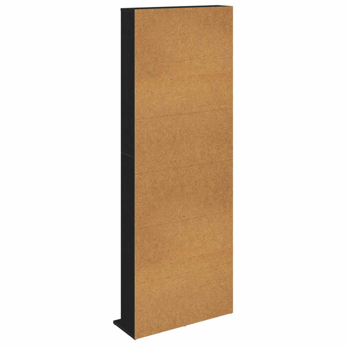 Dulap pentru CD-uri Stejar Negru 65 x 23,5 x 175 cm - WALTI WALTI