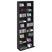 Dulap pentru CD-uri Stejar Negru 65 x 23,5 x 175 cm - WALTI WALTI