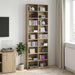 Dulap pentru CD-uri Stejar Sonoma 65 x 23,5 x 175 cm - WALTI WALTI