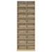 Dulap pentru CD-uri Stejar Sonoma 65 x 23,5 x 175 cm - WALTI WALTI