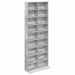 Dulap pentru CD-uri Gri Beton 65 x 23,5 x 175 cm Lemn prelucrat - WALTI WALTI