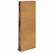Dulap pentru CD-uri Stejar fumuriu 65 x 23,5 x 175 cm - WALTI WALTI
