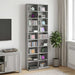 Dulap pentru CD-uri Sonoma gri 65 x 23,5 x 175 cm - WALTI WALTI