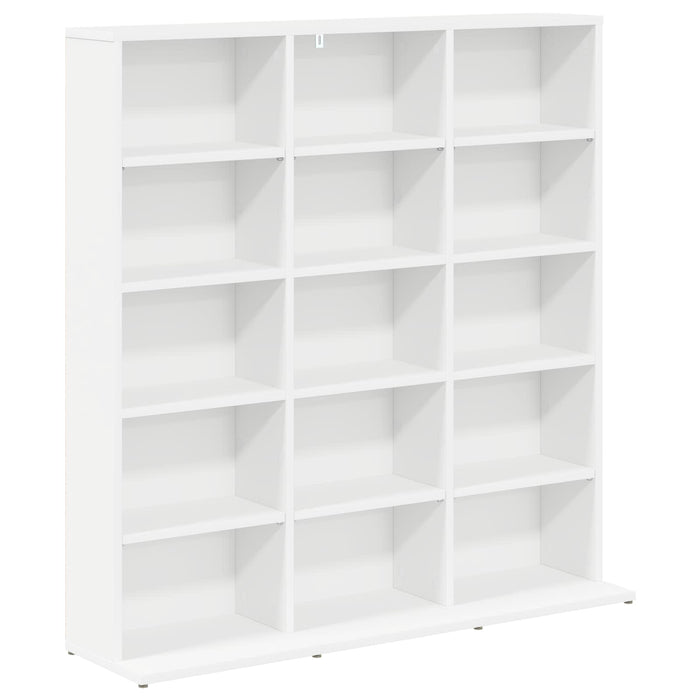 Dulap pentru CD-uri Alb 96 x 23,5 x 97,5 cm Lemn prelucrat WALTI