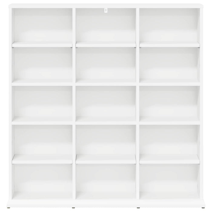 Dulap pentru CD-uri Alb 96 x 23,5 x 97,5 cm Lemn prelucrat WALTI