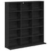Dulap pentru CD-uri Stejar Negru 96 x 23,5 x 97,5 cm - WALTI WALTI