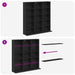 Dulap pentru CD-uri Stejar Negru 96 x 23,5 x 97,5 cm - WALTI WALTI