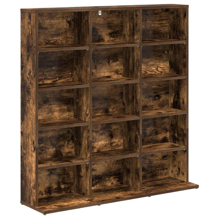 Dulap pentru CD-uri Stejar fumuriu 96 x 23,5 x 97,5 cm WALTI