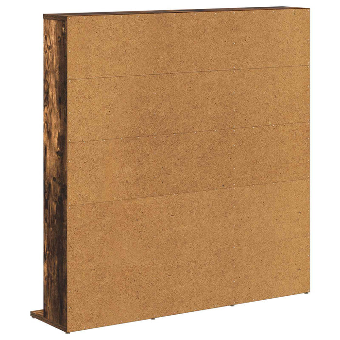 Dulap pentru CD-uri Stejar fumuriu 96 x 23,5 x 97,5 cm WALTI