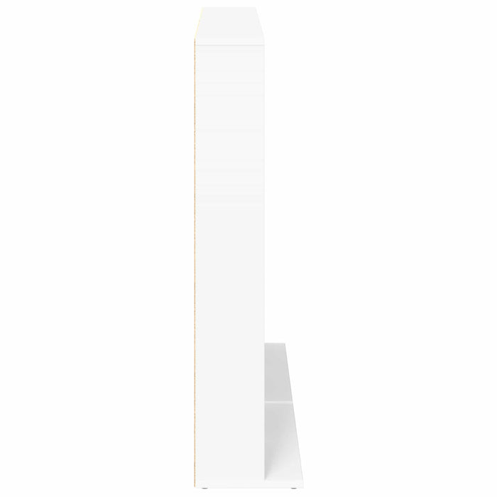 Dulap pentru CD-uri 2 buc. Alb 65 x 23,5 x 97,5 cm WALTI