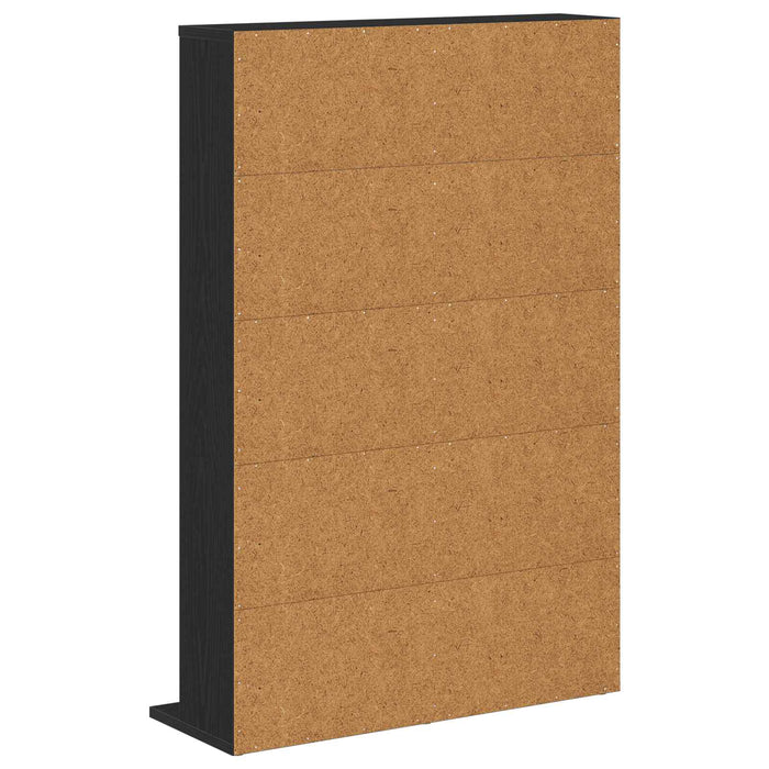 Dulap pentru CD-uri Stejar Negru 65 x 23,5 x 97,5 cm WALTI
