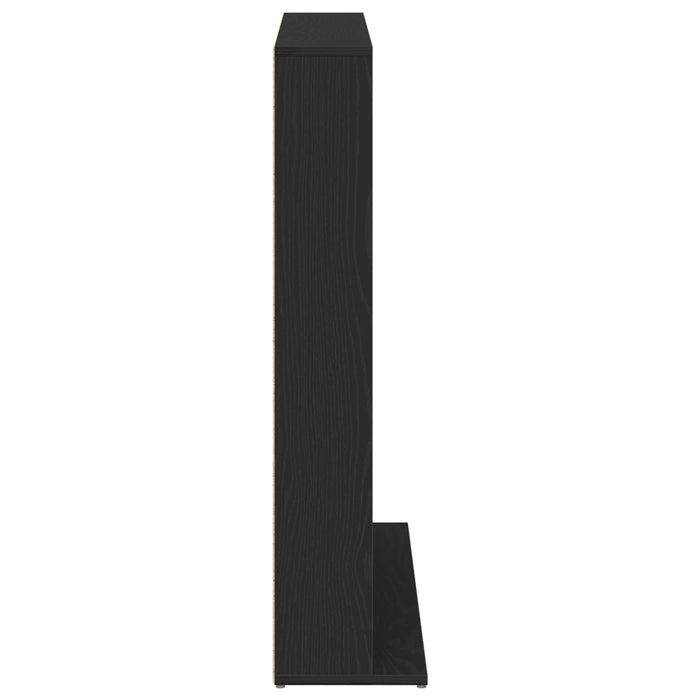 Dulap pentru CD-uri Stejar Negru 65 x 23,5 x 97,5 cm WALTI